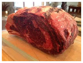 prime rib roast after aging at home
